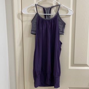 Lululemon No Limits tank with built in bra
